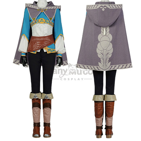 【Custom-Tailor】Game The Legend of Zelda Cosplay Princess Zelda Cosplay Costume