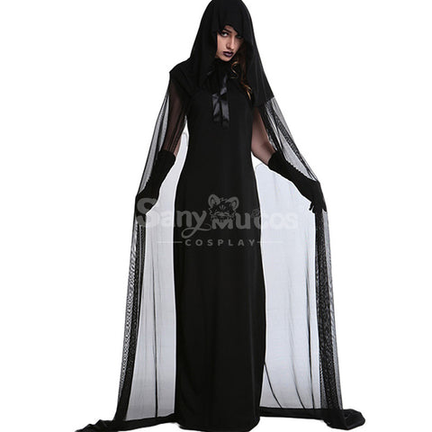 【In Stock】Halloween Cosplay Witch Ghost Wife Cosplay Costume
