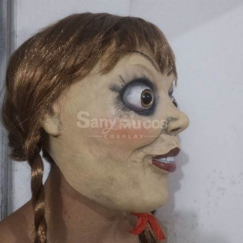 Movie  The Conjuring Cosplay Annabelle Mask Cosplay Props