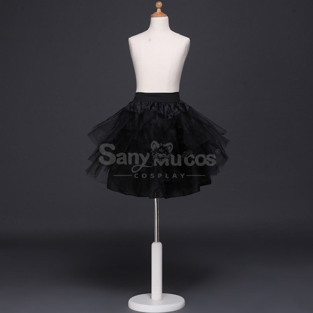 【In Stock】General Lolita Dress Petticoat Pannier Crinoline Bustle Cosplay Accessory Propp Black