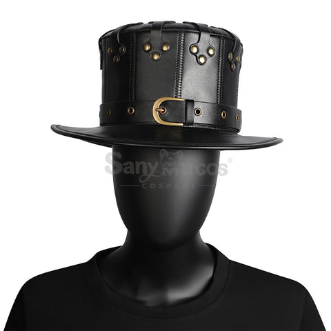Halloween Cosplay Medieval Black Death Doctor Hat Cosplay Prop