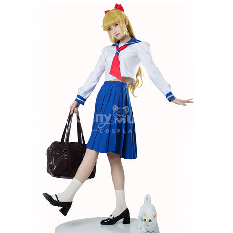 【In Stock】Anime Sailor Moon Crystal Cosplay Sailor Venus Minako Aino Uniform Cosplay Costume