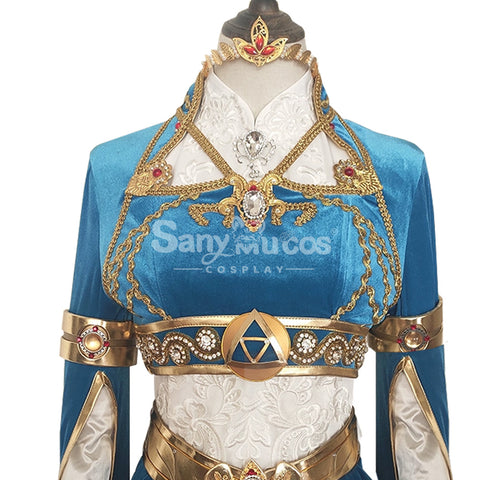 【Custom-Tailor】Game The Legend of Zelda Cosplay Princess Zelda Cosplay Costume - Premium Custom-made Attire