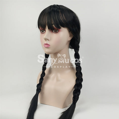 【In Stock】Tv Series Wednesday Cosplay Addams Wig Wigs