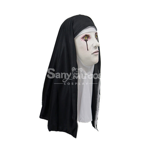 【In Stock】Movie The Nun Cosplay Devil Nun Mask Cosplay Prop