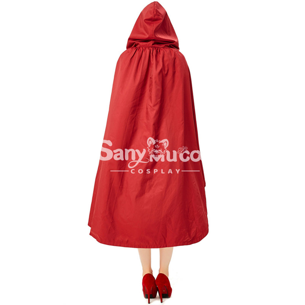 【In Stock】Christmas/Halloween Cosplay Maid Red Riding Hood Costume Adult Size Costumes