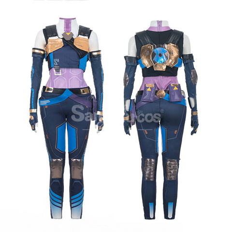 【In Stock】Game Valorant Neon Cosplay Costume New Agent Full Set of Cosplay Women's Costume