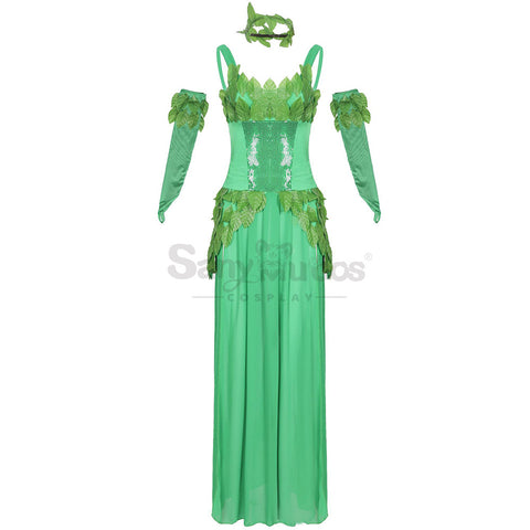 【In Stock】Halloween Cosplay Green Forest Elves Dress Cosplay Costume