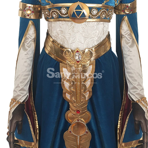 【Custom-Tailor】Game The Legend of Zelda Cosplay Princess Zelda Cosplay Costume - Premium Custom-made Attire