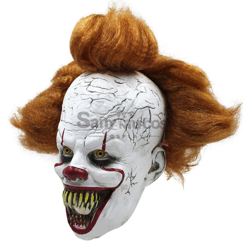 【In Stock】Movie It Cosplay Pennywise Fangs Mask Cosplay Props