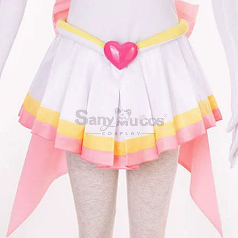 【In Stock】Anime Sailor Moon SuperS Cosplay Sailor Chibi Moon Chibiusa Tsukino Battle Suit Cosplay Costume