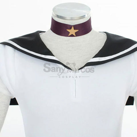 【In Stock】Anime Sailor Moon SuperS Cosplay Sailor Pluto Setsuna Meiou Battle Suit Cosplay Costume