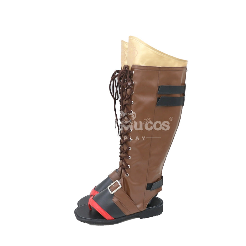 【In Stock】Game Genshin Impact Cosplay Thoma Shoes Boots