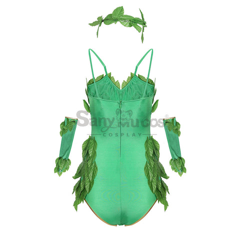 【In Stock】Halloween Cosplay Green Forest Elves Jumpsuit Cosplay Costume