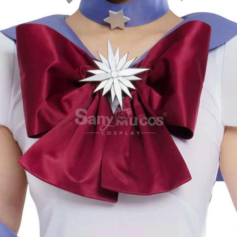 【In Stock】Anime Sailor Moon Cosplay Sailor Saturn Hotaru Tomoe Battle Suit Cosplay Costume Premium Edition