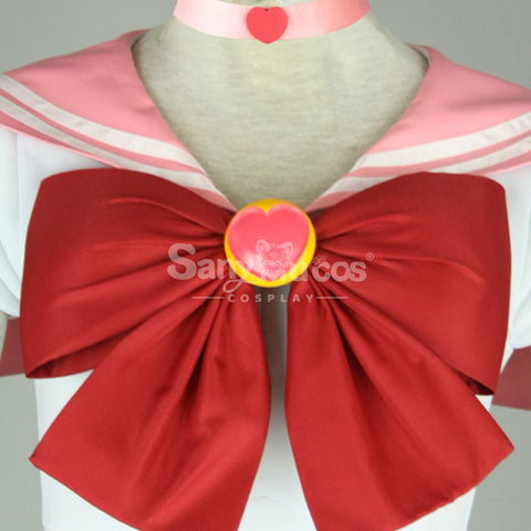 【In Stock】Anime Sailor Moon Cosplay Sailor Chibi Moon Chibiusa Tsukino Battle Suit Cosplay Costume