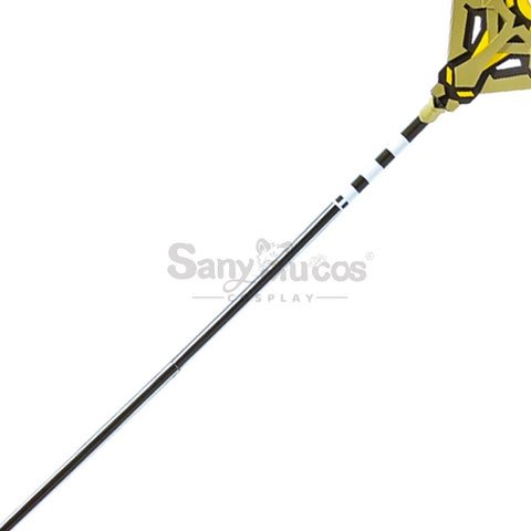 Game Genshin Impact Cosplay Cyno Staff of the Scarlet Sands Accessory Prop