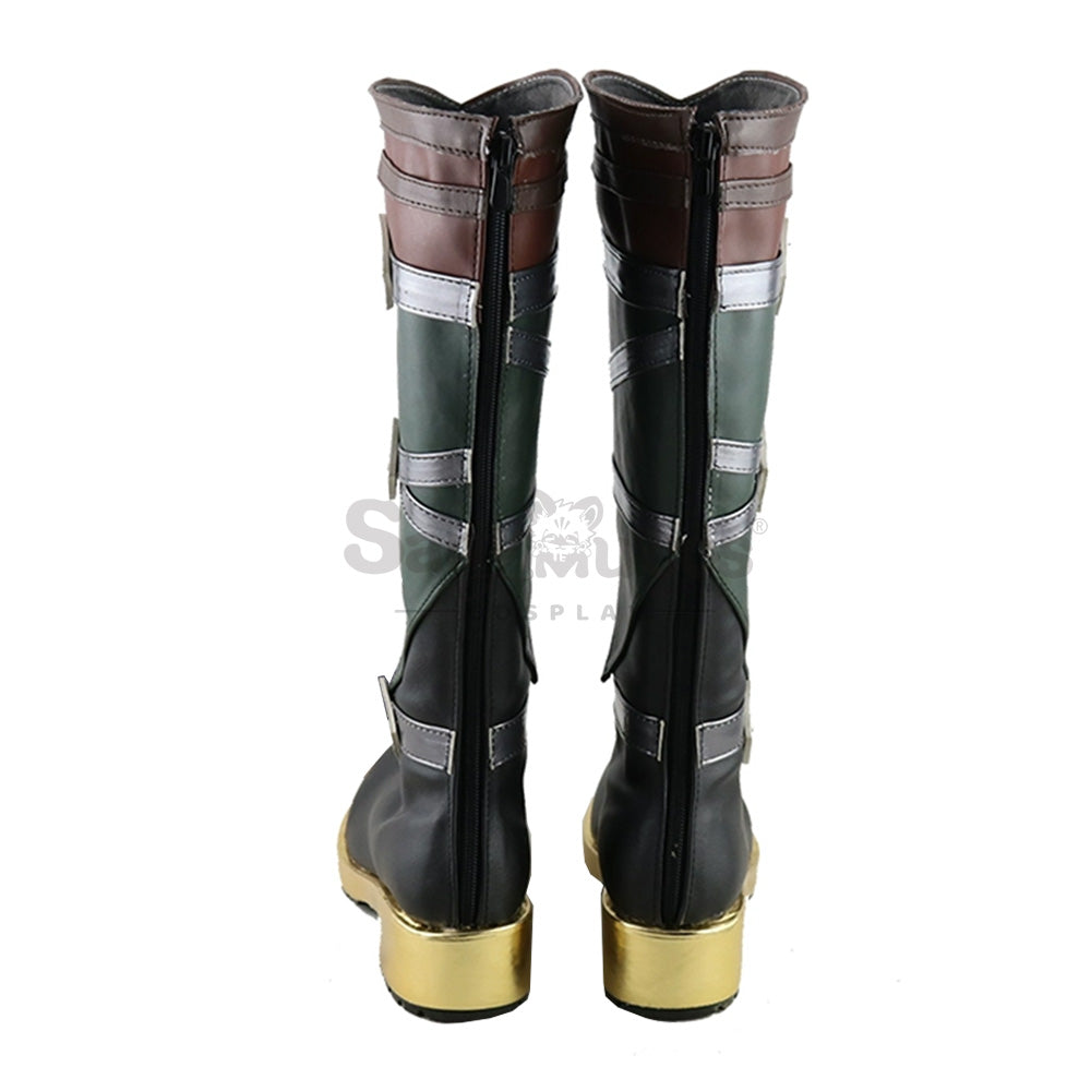 【In Stock】Game Genshin Impact Cosplay Razor Shoes Boots