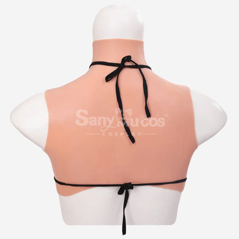 【In Stock】Cosplay Prop Fake breasts Suit Sleeveless Skin Color Ivory White / Bronze / Chocolate Black Cosplay Costumes