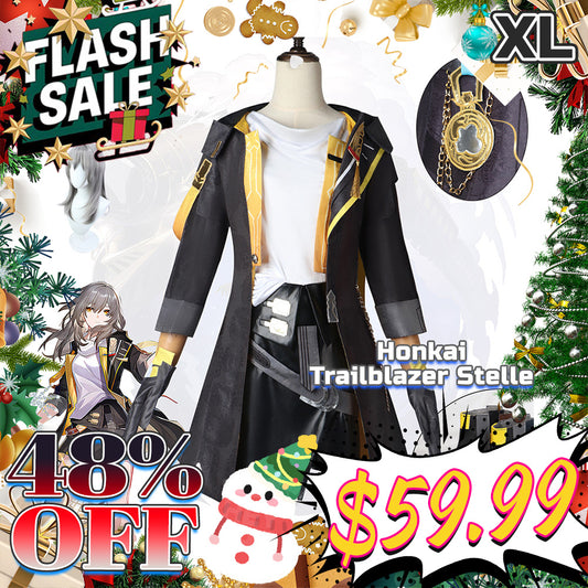 【Flash Sale $59.99 】SanyMuCos Honkai: Star Rail Trailblazer Stelle Cosplay Costume 1000