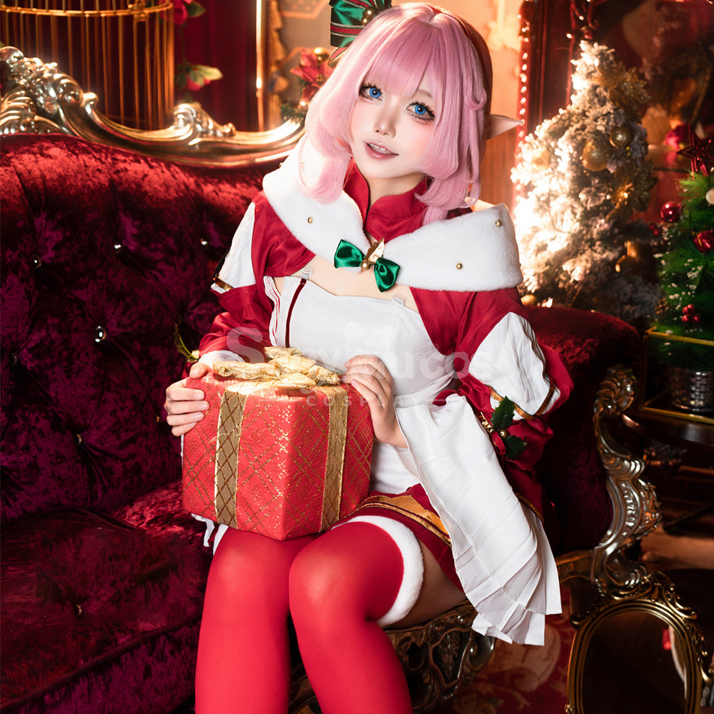 【In Stock】Game Honkai Impact 3rd Cosplay Elysia Christmas Cosplay Costume Cosplay Costumes