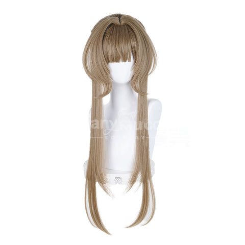 【In Stock】Game Genshin Impact Cosplay Marionette Sandrone Silver Long Cosplay Wig