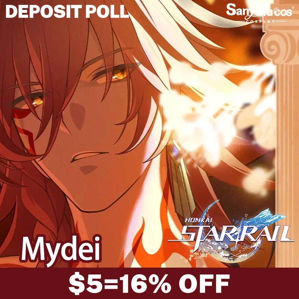 【SanyMuCos Deposit Poll】Game Honkai: Star Rail Cosplay Mydei Cosplay Costume Premium Edition