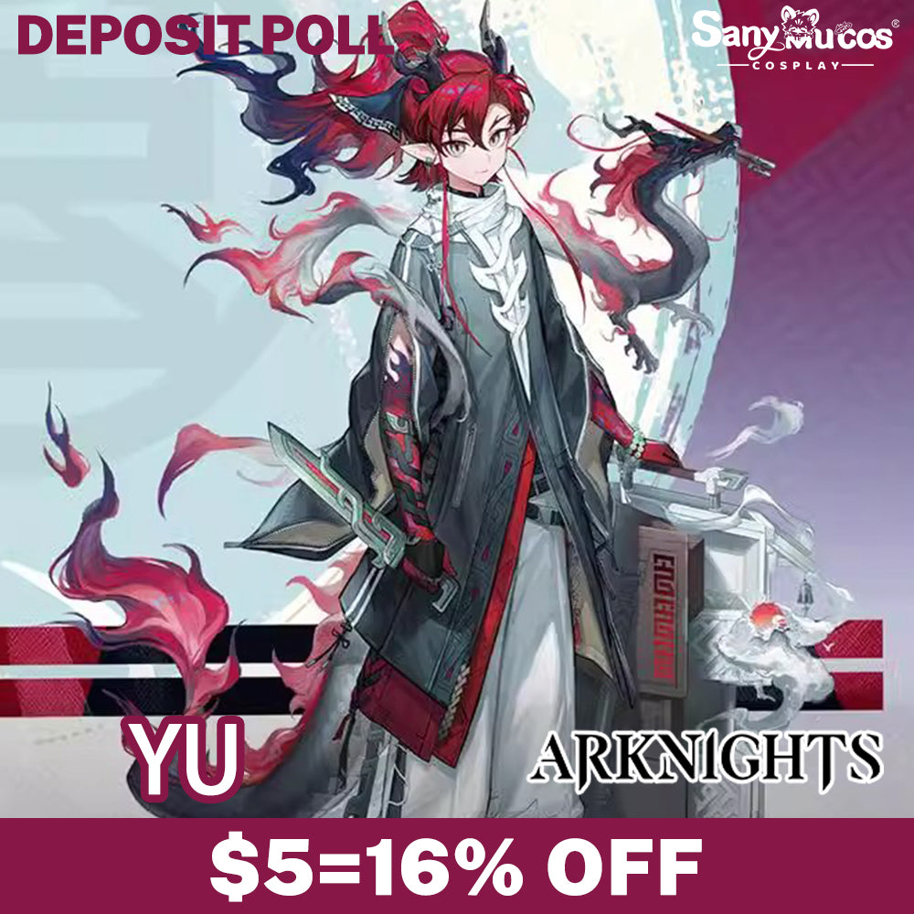 【SanyMuCos Deposit Poll】Game Arknights Cosplay Yu Cosplay Costume Premium Edition