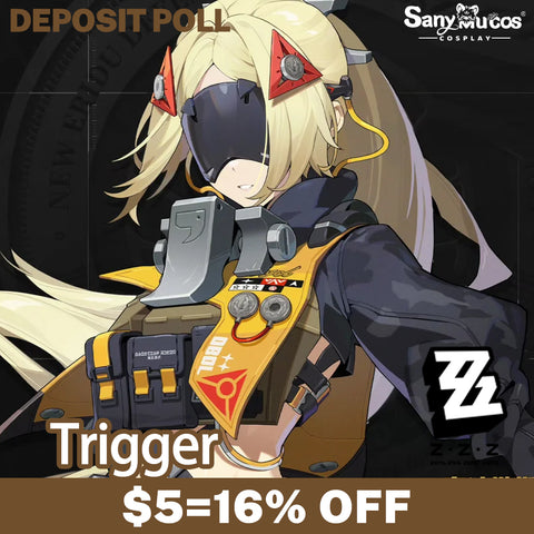 【SanyMuCos Deposit Poll】Game Zenless Zone Zero Cosplay Trigger Cosplay Costume Premium Edition