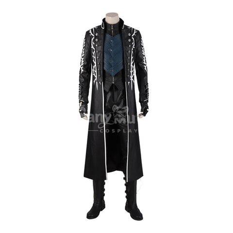 【Custom-Tailor】Game Devil May Cry 5 Cosplay Vergil Cosplay Costume Premium Edition