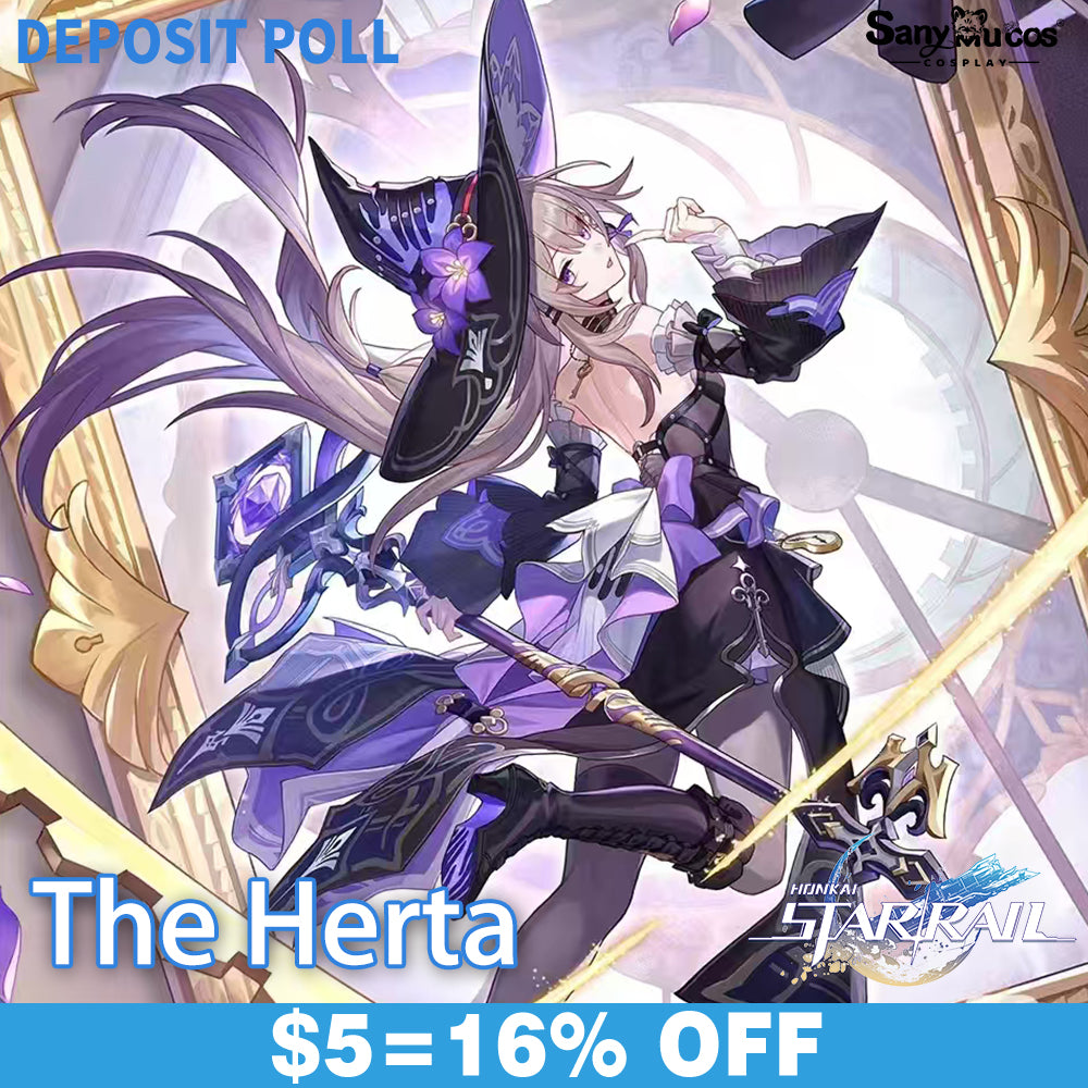 【SanyMuCos Deposit Poll】Game Honkai: Star Rail Cosplay The Herta Cosplay Costume Premium Edition