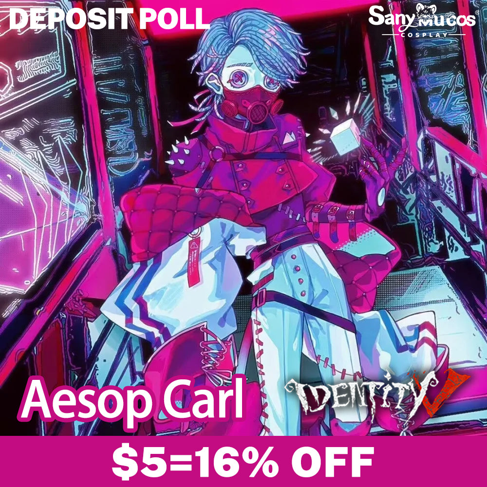 【SanyMuCos Deposit Poll】Game Identity V Cosplay Aesop Carl Cosplay Costume Premium Edition