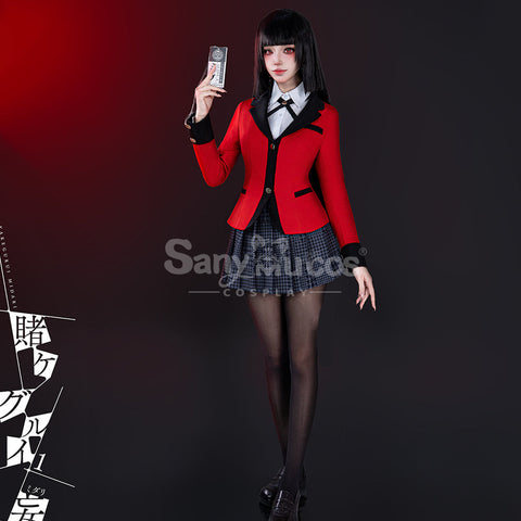 【48H To Ship】Anime Kakegurui Cosplay Kirari Momobami Cosplay Costume Premium Edition Cosplay Costumes
