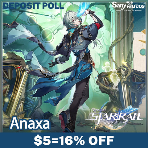 【SanyMuCos Deposit Poll】Game Honkai: Star Rail Cosplay Anaxagoras Cosplay Costume Premium Edition