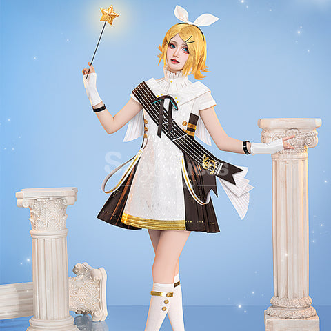 【In Stock】Vocaloid Hatsune Miku Cosplay 15th Anniversary Symphony of Evil Kagamine Rin Cosplay Costume
