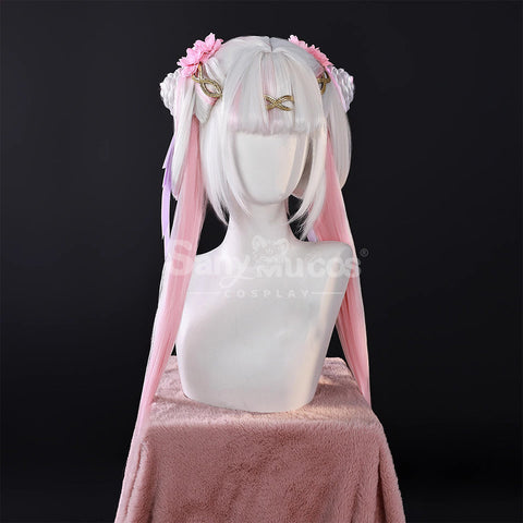 【In Stock】Game Wuthering Waves Cosplay Peach Blossom Radiance Cosplay Wig Cosplay Wigs
