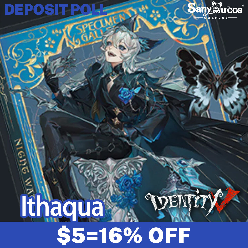 【SanyMuCos Deposit Poll】Game Identity V Cosplay Ithaqua Specimen Gallery Cosplay Costume Premium Edition