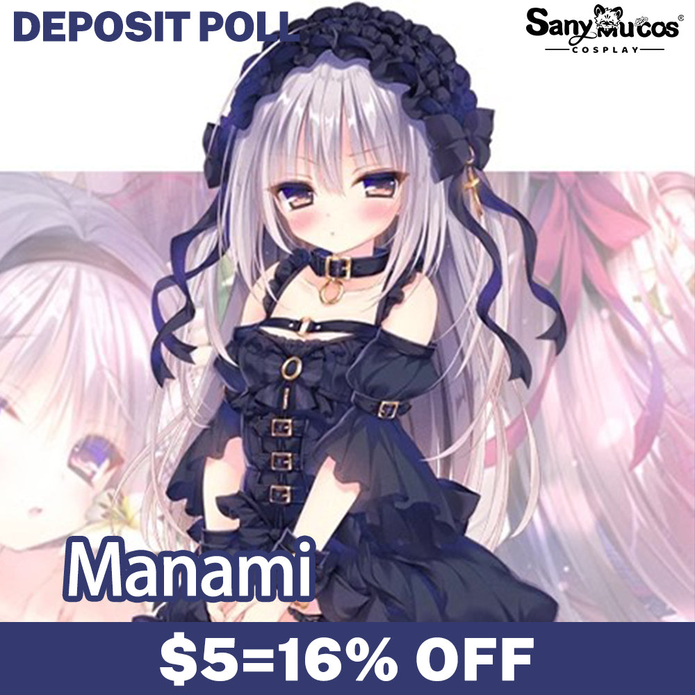 【SanyMuCos Deposit Poll】Game Manakashi no Yuri wa Akaku Somar Cosaply Manami Honjō Cosplay Costume Premium Edition