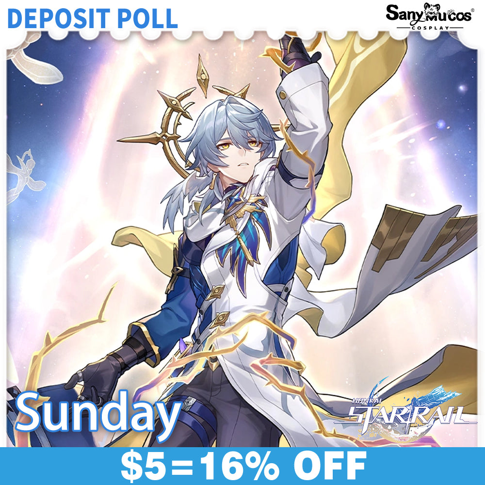 【SanyMuCos Deposit Poll】Game Honkai: Star Rail Cosplay Sunday Harmony  Cosplay Costume Premium Edition