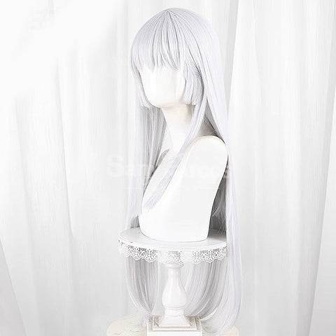 【In Stock】Game Summer Pockets Cosplay Naruse Shiroha Cosplay Costume Cosplay Wigs