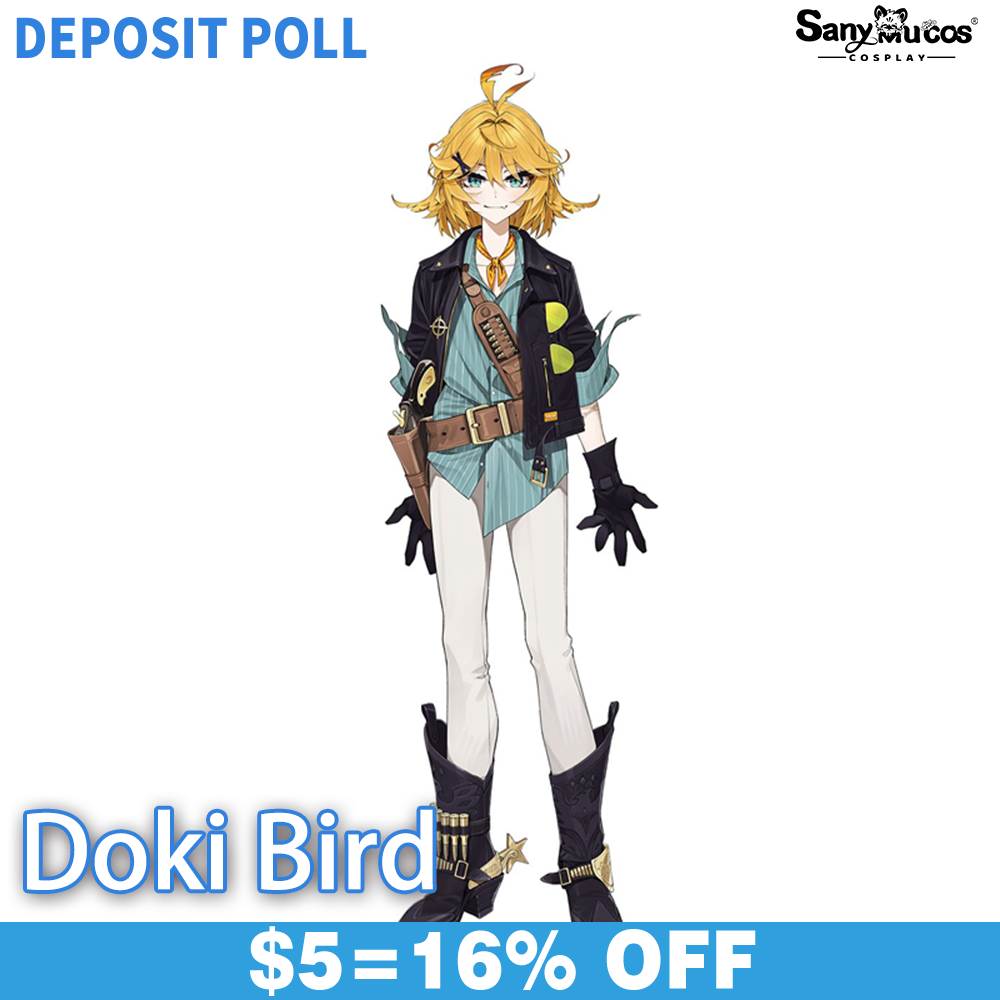 【SanyMuCos Deposit Poll】Virtual Youtuber Cosplay Dokibird cosplay Costume Premium Edition