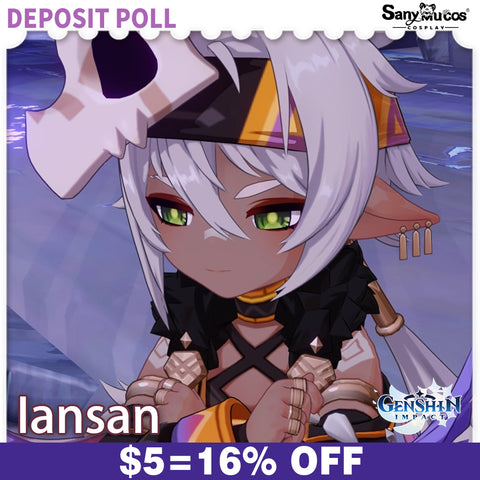 【SanyMuCos Deposit Poll】Game Genshin Impact Cosplay Iansan Cosplay Costume