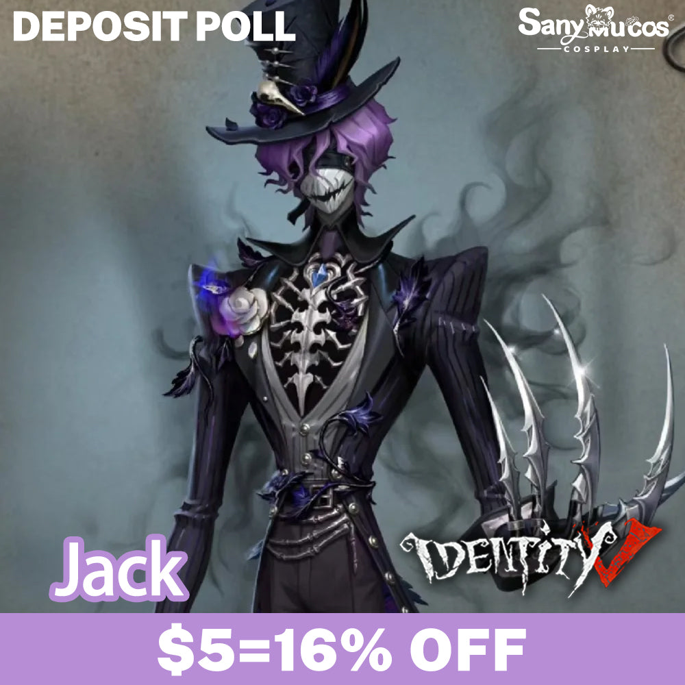 【SanyMuCos Deposit Poll】Game Identity V Cosplay The Ripper Jack Cosplay Costume Premium Edition