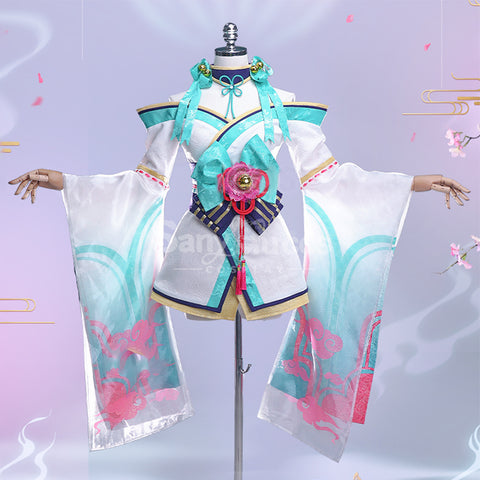 【In Stock】Game League of Legends Cosplay Spirit Blossom Ahri Cosplay Costume