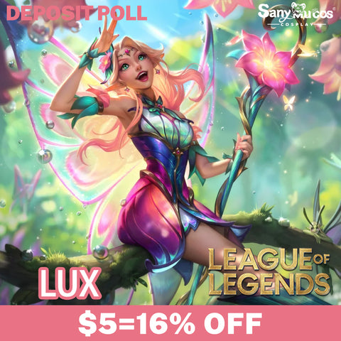 【SanyMuCos Deposit Poll】Game League of Legends Cosplay Luxanna Crownguard Cosplay Costume Premium Edition