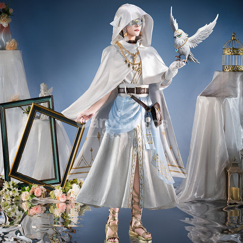 【Pre-Sale】Game Identity Ⅴ Cosplay Pure White Prophet Cosplay Costume Premium Edition