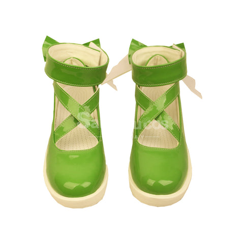 Anime Shugo Chara! Cosplay Amulet Clover Hinamori Amu Cosplay Shoes