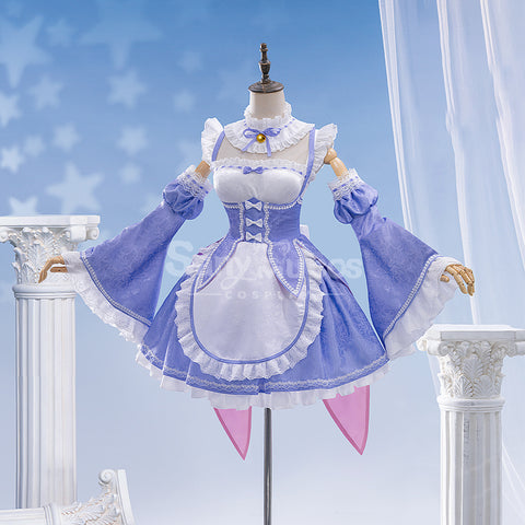【Pre-Sale】Anime Re Zero Cosplay Rem Maid Cosplay Costume