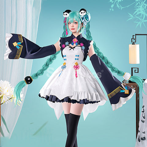 【In Stock】Vocaloid Hatsune Miku Cosplay Hatsune Miku Red Panda Cosplay Costume