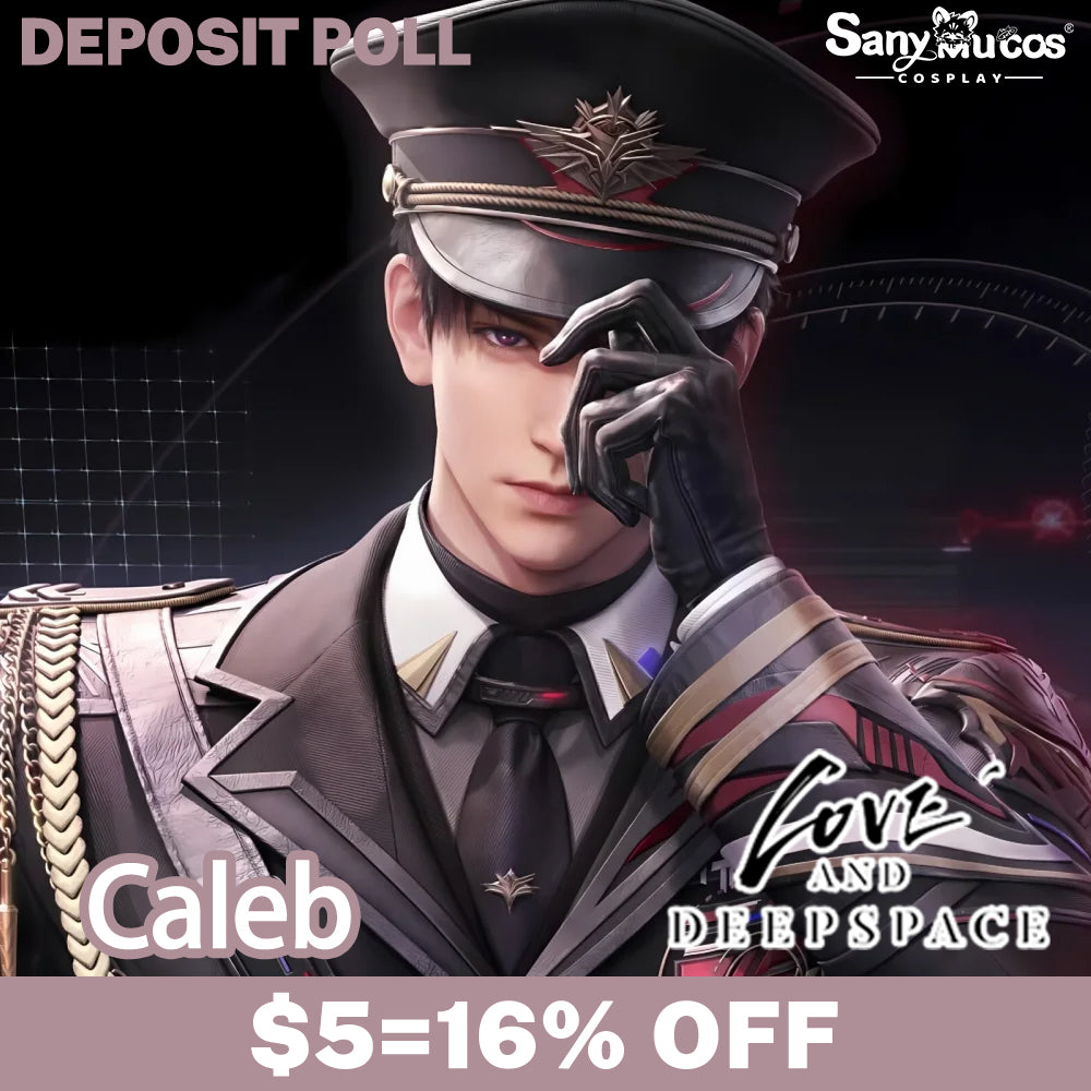 【SanyMuCos Deposit Poll】Game Love and Deepspace Cosplay Caleb Cosplay Costume Premium Edition